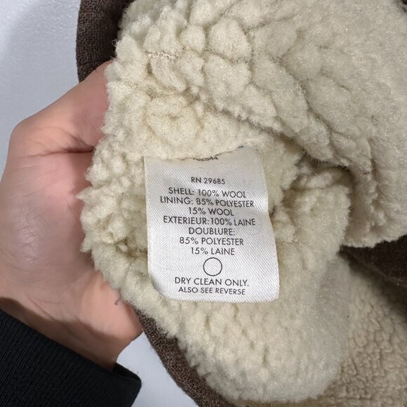 Vintage Pendleton Brown Wool Vest Size Large - Picture 4 of 7